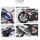For: The Casting S1000RR 1:12 Motorcycle Simulation Collection Decorative Gift Collection (C) 5