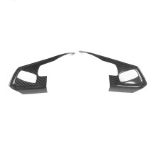 Zubehör in Carbonfaser-Optik, Lenkradknopfrahmenabdeckung, Innenausstattungs-Upgrade, einfache Installation, kein Bohren erforderlich, kratzfest,