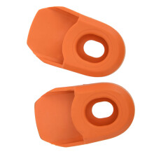 2PCS Fahrrad Kurbel Abdeckung Schutz Silikon