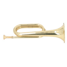 C-Tonart Spanisches Signalhorn Messing Kavallerie