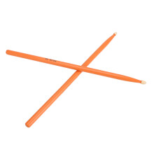 2 Paar Drumsticks aus Holz 5A farbig für Kinder