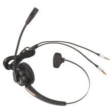 Hochwertiges Headset mit geräuschunterdrückendem Mikrofon für Büro und Zuhause. Ergonomisches, komfortables und professionelles Telefon-Headset