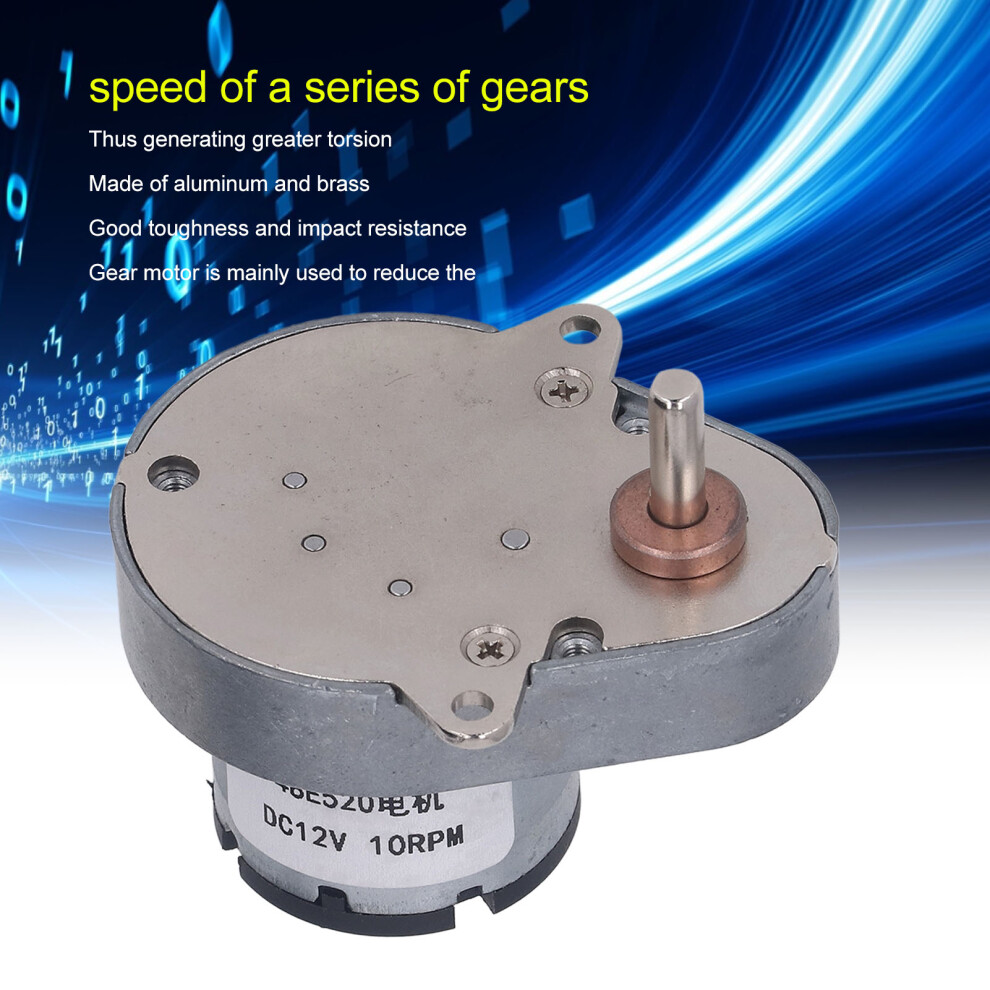 DC-Getriebemotor, 10 U/min, exzentrische