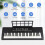 BIGFUN Elektronisches Keyboard-Piano mit 61 7