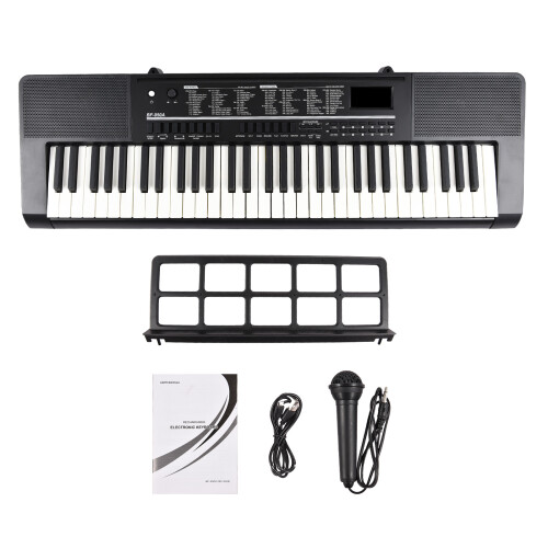 BIGFUN Elektronisches Keyboard-Piano mit 61 2