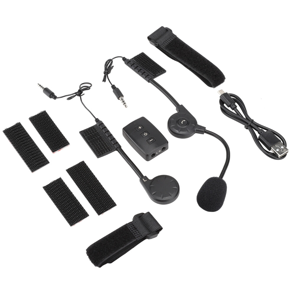 Versatile Bluetooth Motorcycle Headset, Designed For Seamless Integration With Various Helmets, Offering Crystal Clear Communication And Rainproof Dur 9416038556265
