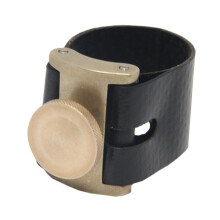 Saxophone clip for saxophone mouthpiece, sturdy nonslip design for saxophone players