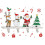 Décoration murale avec bas de Noël antidérapant, base robuste - 6