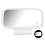 Touch Control Car Vanity Mirror USB Rechargeable Three Light Modes Dimmable LED Lights Smart Touch Control Design Built In Lithium Battery Compact 6