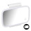 Touch Control Car Vanity Mirror USB Rechargeable Three Light Modes Dimmable LED Lights Smart Touch Control Design Built In Lithium Battery Compact 8
