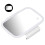 Touch Control Car Vanity Mirror USB Rechargeable Three Light Modes Dimmable LED Lights Smart Touch Control Design Built In Lithium Battery Compact 7