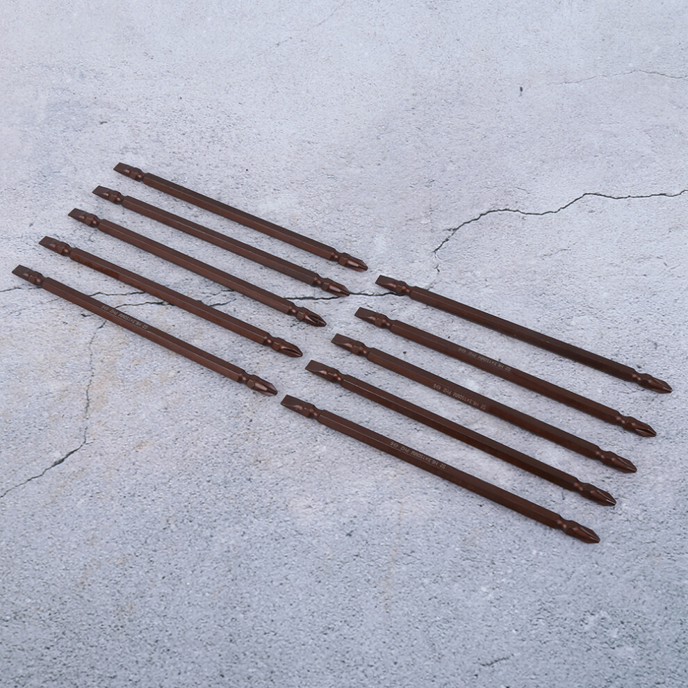 10-teiliges Doppelend-Schraubendreher-Bits H6.3,