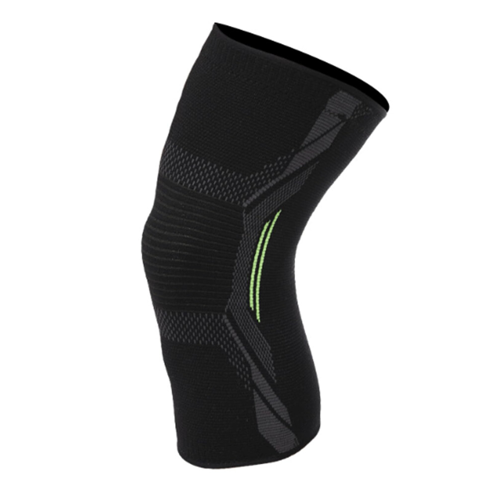 Single Knitted Nylon Sports Knee Pads For Feet, Coldresistant, Running, Basketball, Jump Rope, Warm Knee Pads, Equestrian S Green 9412369622167