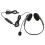 Fone de ouvido HD para comunicação de voz com arco retrátil e microfone giratório, compatível com Skype, Webinars e Call Center. 5