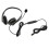 Fone de ouvido HD para comunicação de voz com arco retrátil e microfone giratório, compatível com Skype, Webinars e Call Center. 4