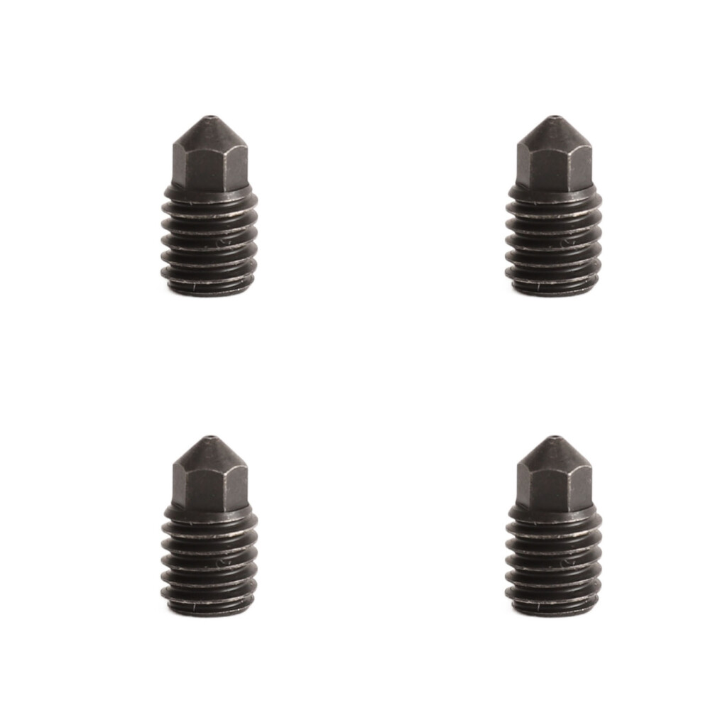 4 STÜCKE 3D-Druckerdüse 0,4 mm 1,75 gehärteter