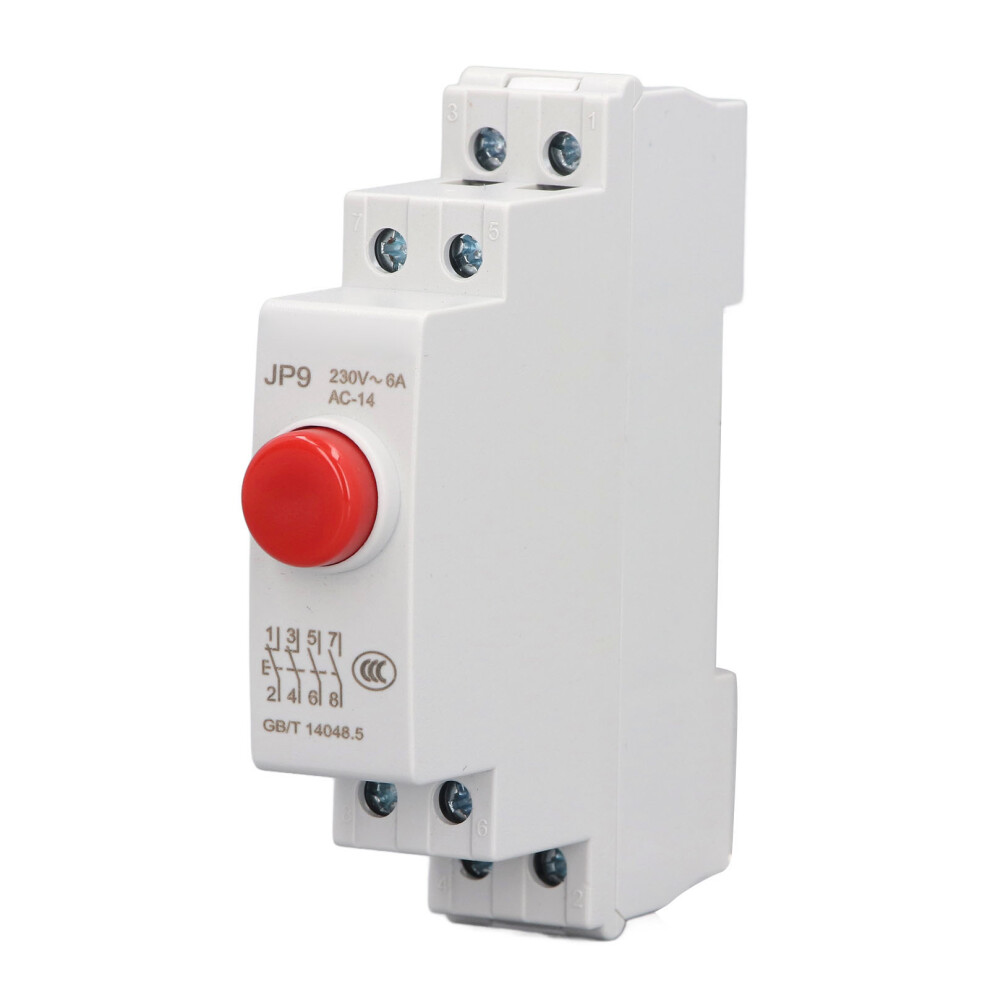 Din-Schienen-Druckknopf AC230V 2NO 2NC