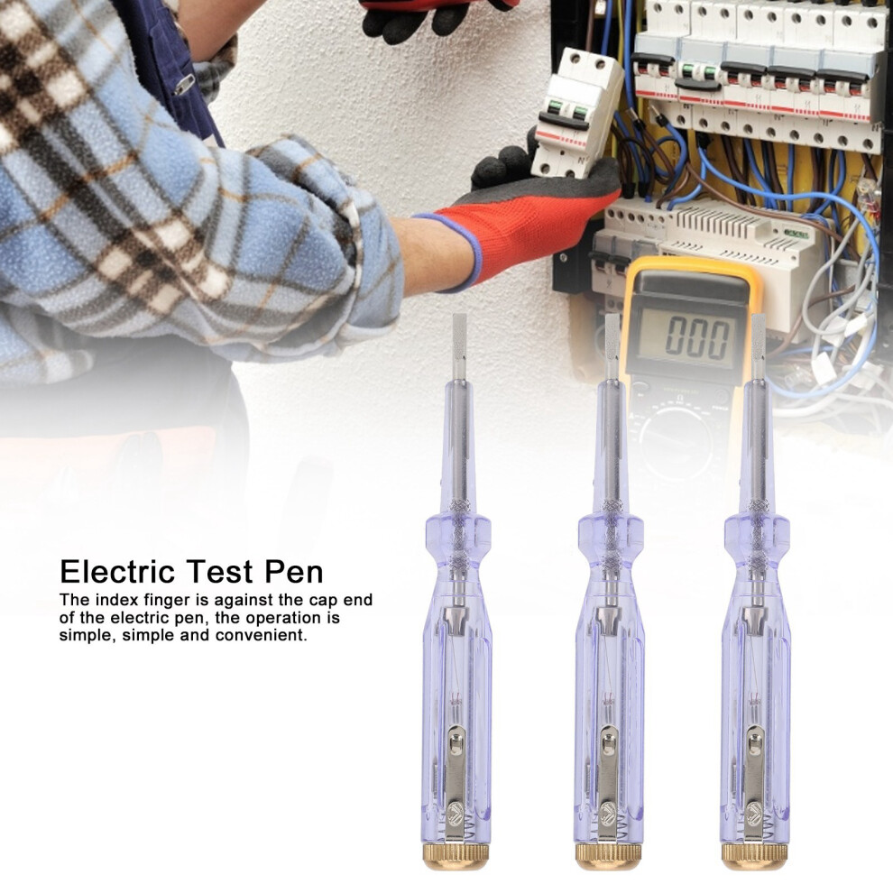 3Pcs Elektrische Stift Spannung Test Bleistift