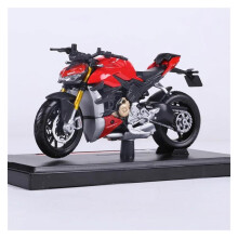 Motorcycle Model 1:18 for Ducati V4 S Motorcycle Model Motorcycle Toy Gift Collection Motorcycle Finished Product Red Multicolored