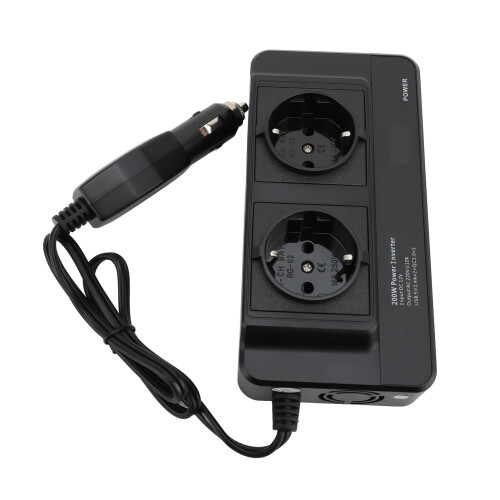 Auto-Wechselrichter, 200 W, Auto-Stromrichter mit