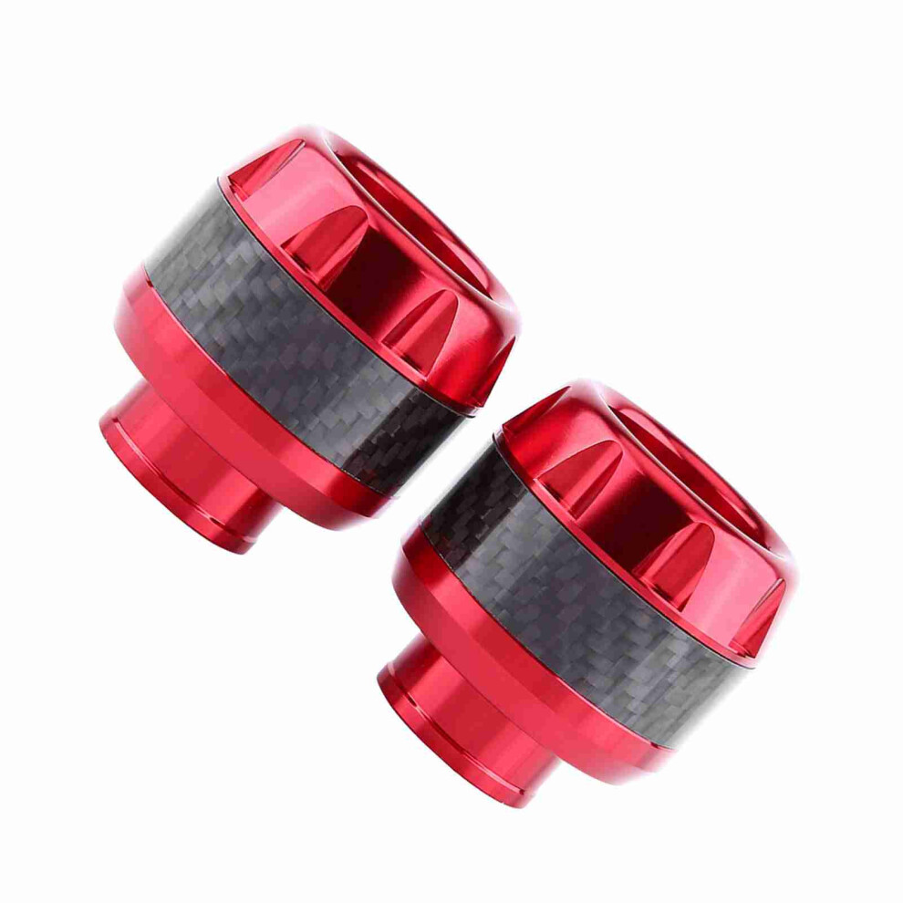 1 Paar Carbon Fiber Motorrad Gabel Rahmen Sliders 8349283439810