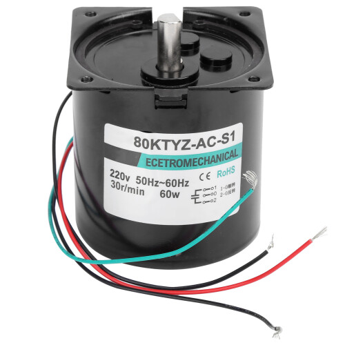AC-Synchronmotor mit kapazitivem Permanentmagnet, 1