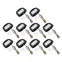 Waterproof LED-kentekenplaatverlichting voor opbouwmontage, superheldere kentekenplaatverlichting met schokbestendige fitting en corrosiebestendige