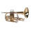Bb-Trompetenset, Gold-Trompete, 3