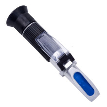 Digital Refractometer 032% Brix Handheld Sugar Concentration ATC Sweetness Tester Fruit Meter for Honey Vegetables with Box A 032%