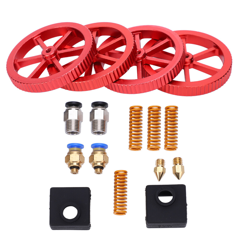 3D Drucker Extruder Upgrade Kit Rot Hand Twist