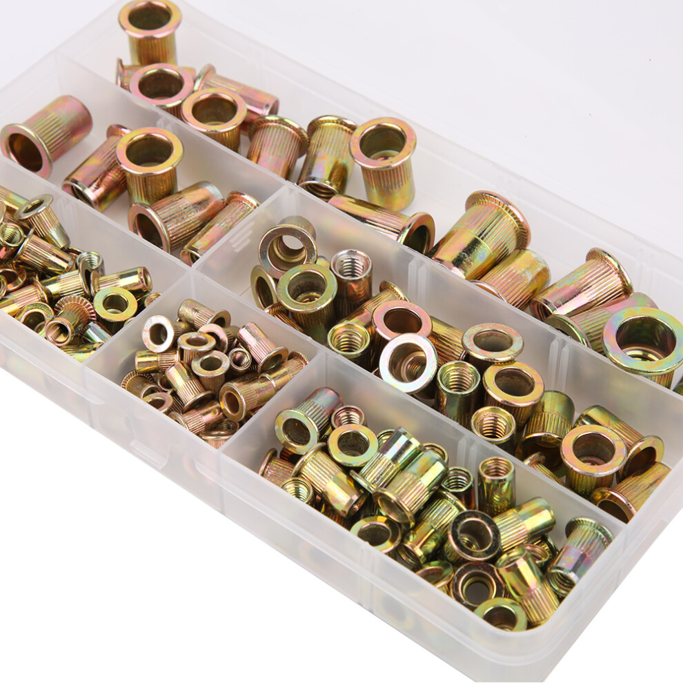 150Pcs Nietmuttern-Set Hardware-Zubehã¶R Verschluss 8349283453502
