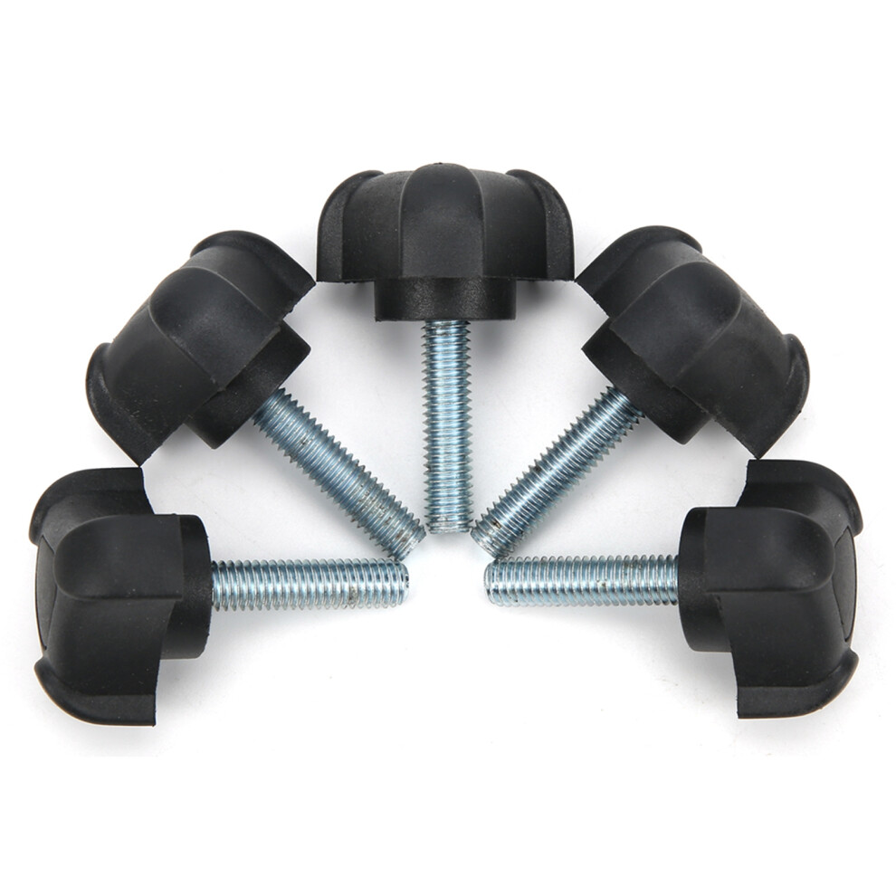 5Pcs Einstellbare Knob Bolt Kunststoff Dreieck Arc