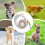 Flexible Retractable Leash for Pets  Durable SlipResistant Training Leash for Night Walks 3