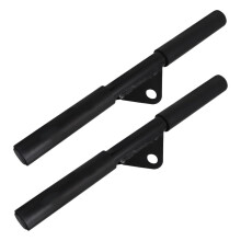 2 Pieces Fitness Accessories Straight Hand Strengthening and Muscle Building for Cable Tractors and Gyms Effective Strength Training