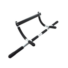 Pullup bar, adjustable indoor fitness door frame, multifunctional door pull wall, pullup bar equipment black.