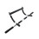 Pullup bar, adjustable indoor fitness door frame, multifunctional door pull wall, pullup bar equipment black. 1