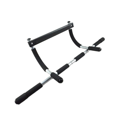 Pullup bar, adjustable indoor fitness door frame, multifunctional door pull wall, pullup bar equipment black.