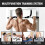 Pullup bar, adjustable indoor fitness door frame, multifunctional door pull wall, pullup bar equipment black. 2