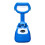 Foldable Dog Poop Scooper for Grass with Long Handle, 32 Inch 1