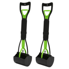 2 x Large Pooper Scooper for Dogs with Long Handle Odor Pet Waste PickUp Tool