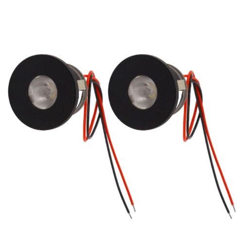 1W Mini LED Spotlights 80LM - Efficient Aluminum Ceiling Downlights