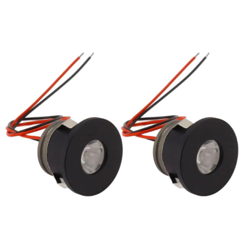 1W Mini LED Spotlights 80LM - Efficient Aluminum Ceiling Downlights 1