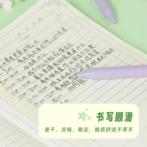 4 pcs/box – 0.5 mm Cartoon Succulent Pattern, Button, Neutral Pen, CS Tip, QuickDrying, Neutral Pen, 4 pcs/box 2