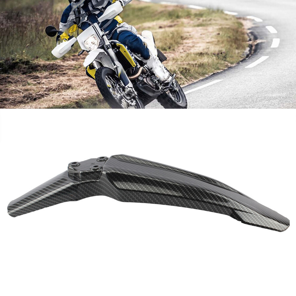Dirt Bike Front Mudguard Protective Carbon Fiber Splash Guard 3361367341739