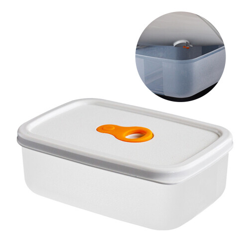 Rectangular Clear Plastic Food Storage Containers 715ML Microwave Safe Small Lunch Box