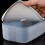 Rectangular Clear Plastic Food Storage Containers 715ML Microwave Safe Small Lunch Box 5
