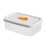Rectangular Clear Plastic Food Storage Containers 715ML Microwave Safe Small Lunch Box 13