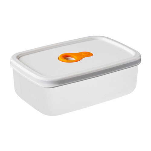 Rectangular Clear Plastic Food Storage Containers 715ML Microwave Safe Small Lunch Box 2