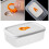 Rectangular Clear Plastic Food Storage Containers 715ML Microwave Safe Small Lunch Box 14