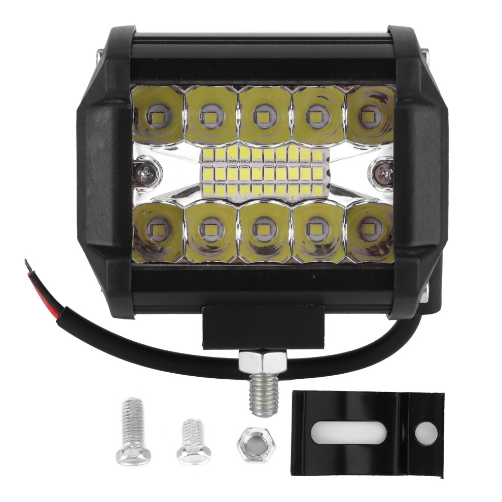 High Brightness Led Pod Bars, Dual Beam Technology Waterproof Led Spot Flood Universal Adjustable Bracket Easy Installation 4 Trucks Suv Light 9139052964112